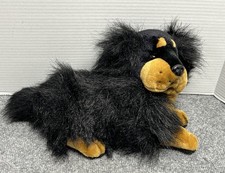 Dandee Black Brown Puppy Dog 12" Plush Stuffed Animal Collectors Choice
