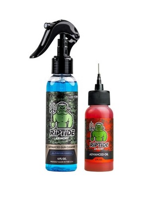 Riptide Armory Advanced Gun Cleaner & Gun Oil Kit - Cleans, Lubes, Protects T...