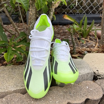 Adidas X Crazyfast.1 FG Lemon Green Men's 6 = Women's = 7 Soccer