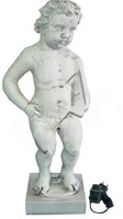Design Teich Pumpe Skulptur Statue Statuen Figuren Garten Figur Skulpturen Deko