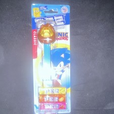 PEZ Sonic the Hedgehog Classic Candy Dispenser on Card Cartoon Character Theme