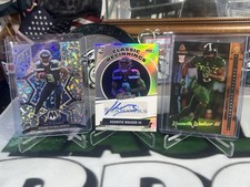 2022 Seattle Seahawks Kenneth Walker III Classic Beginnings Rookie Autograph Lot