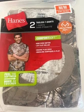 Hanes Men’s Tagless 2 T-Shirt Realtree Xtra Camo Medium – New with Tags
