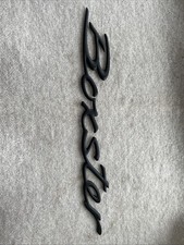 Genuine Porsche 986  987. Boxster Black Rear Badge 9865592370070C Used