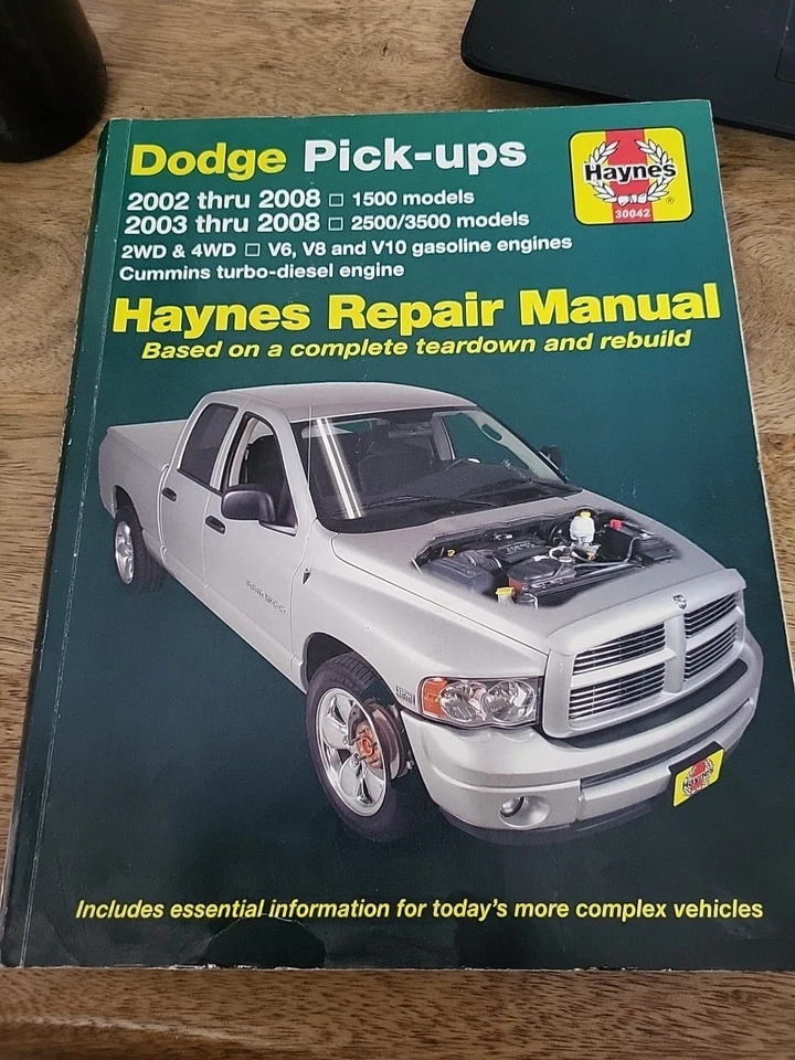 Haynes Handbuch: Dodge Ram Pick-ups Reparaturanleitung/Reparaturbuch/Wartung - Bild 1 von 1