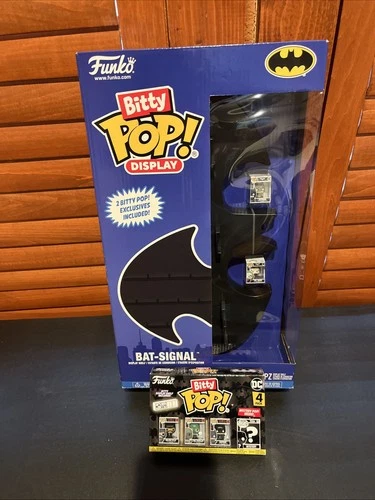 FUNKO BITTY POP BAT-SIGNAL DISPLAY SET BATMAN JOKER + 4-pack!