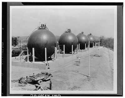 #ad #ad Storing butadiene. The pressure of the butadiene gaseous is so high that huge $9.99