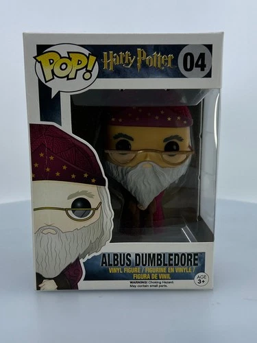 Funko POP! Harry Potter Albus Dumbledore #4 Vinyl Figure DAMAGED BOX SEE PICS