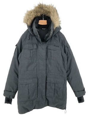 BERGANS OF NORWAY Women 5351 Lava Down Parka Hooded Jacket Coat Size S