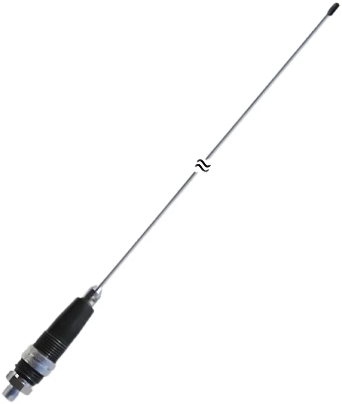 ProComm JBC2400-24 24" SS Whip 2' CB Antenna 3/8-24 Ferrule Ring Tunable Base - Image 2 of 4