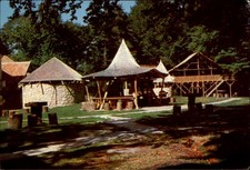 Restaurant Vinatorul Poiana Brasov Romania vintage postcard d185