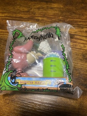 Toonsylvania Monster Maker Burger King Kid's Club Meal Toy Cake Topper Sealed