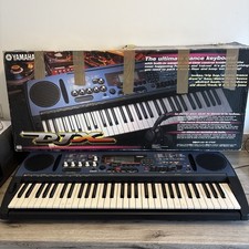 Yamaha DJX  PSR-D1 Ultimate Dance Keyboard MiDi Synthesizer Retro DJ BOXED +AC