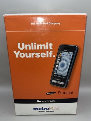 Samsung Finesse SCH-R810 - Black  Super Rare Phone