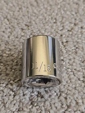 Craftsman 43006 11/16" 6pt Socket 3/8" Drive Inverted G2 Series Made in USA