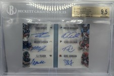 2015 Panini Playbook Split 6 Booklets #S6-RRB /10 BGS 9.5 Gurley Gordon Yeldon