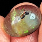 8.8Ct Ethiopian Welo Opal Cab Play Of Color USOW963 — photo 1
