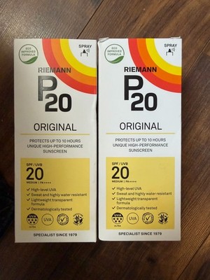 P20 Original LSF20 Spray 200ml X2 | Nagelneu Versiegelt