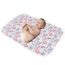 Baby Diaper Changing Pad Waterproof Reusable Soft Absorbent Portable 21.6x31.5"