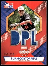 2021 Panini Elite Extra Edition #DPLM-EC Elian Cortorreal DPL Materials /199