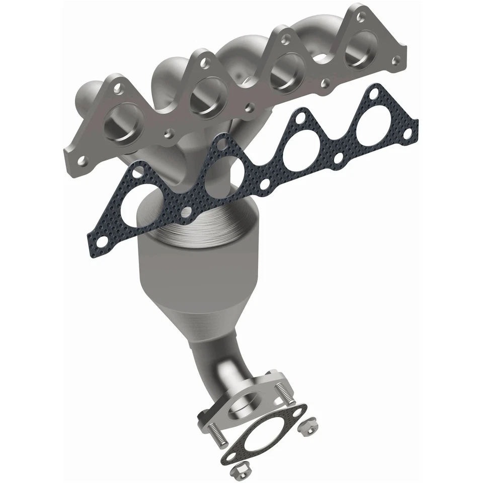 For Hyundai Accent 10-11 Exhaust Manifold w Integrated Catalytic Converter Foto 2 de 4
