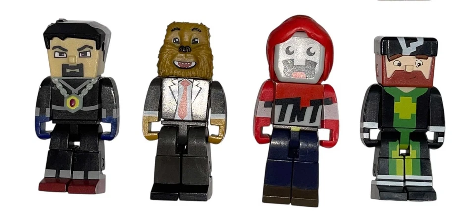 2015 Jazwares TUBE HEROES Mixed Lot of 26 FIGURES/WEAPONS/ACCESSORIES +TOBUSCUS - Image 3 of 4