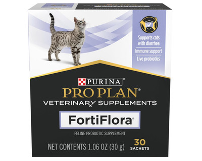 Purina Pro Plan Veterinary Supplements FortiFlora Daily Probiotics for Cats30 ct