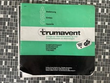 Trumavent Anleitung Truma Heizung Wohnwagen Bedienung Einbau Garantieblatt