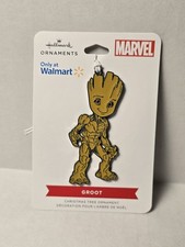 Hallmark Marvel Groot Christmas Tree Ornament Metal Enamel