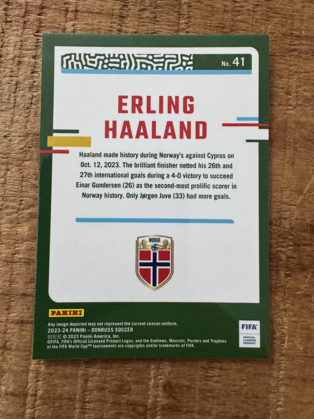 Norway FIFA National Team Soccer Card Lot (30) -Inserts- Rookies- Haaland view 11