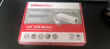 US Robotics 56K USB Modem 5637 USR5637 V.92 NEW IN BOX SEALED. Linux, Mac,Window