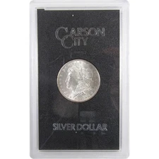 1883 CC GSA Morgan Dollar Uncirculated Silver $1 Coin Toned SKU:I17729