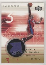 2001-02 Upper Deck Flight Team Patterns Gold 97/125 Quentin Richardson #QR 04or