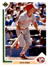 1991 Upper Deck #135b Chris Sabo