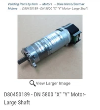 DIXIE NARCO BEV MAX 2, 3, 4 - 3800 / 5800 (X / Y) Vertical / Horizontal Motor