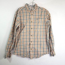 Columbia Shirt Mens Small Rapid Rivers Plaid Button Down Long Sleeve Outdoor