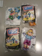 Blockbuster Jim Hanson Muppet Stars 1998 Vintage Piggy Fozzie Kermit Gonzo Plush