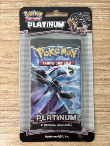 Pokemon TCG Platinum Base Set Blister Booster Pack Factory Sealed Palkia Art