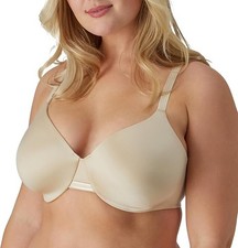 Bali Women's Underwire Bra DF3W11 One Smooth U Back Smoothing Soft Taupe 34C NWT