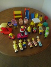 VARIETY OF LITTLE TIKES SUCH DOLL HOUSE FURNITURE AND DOLLS-YOU CHOOSE