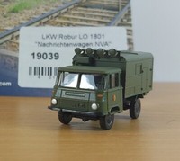 Tt Lkw Robur Lo 1801 Kofferaufbau „Nachrichtenwagen Nva“ Tillig 19039 Neu