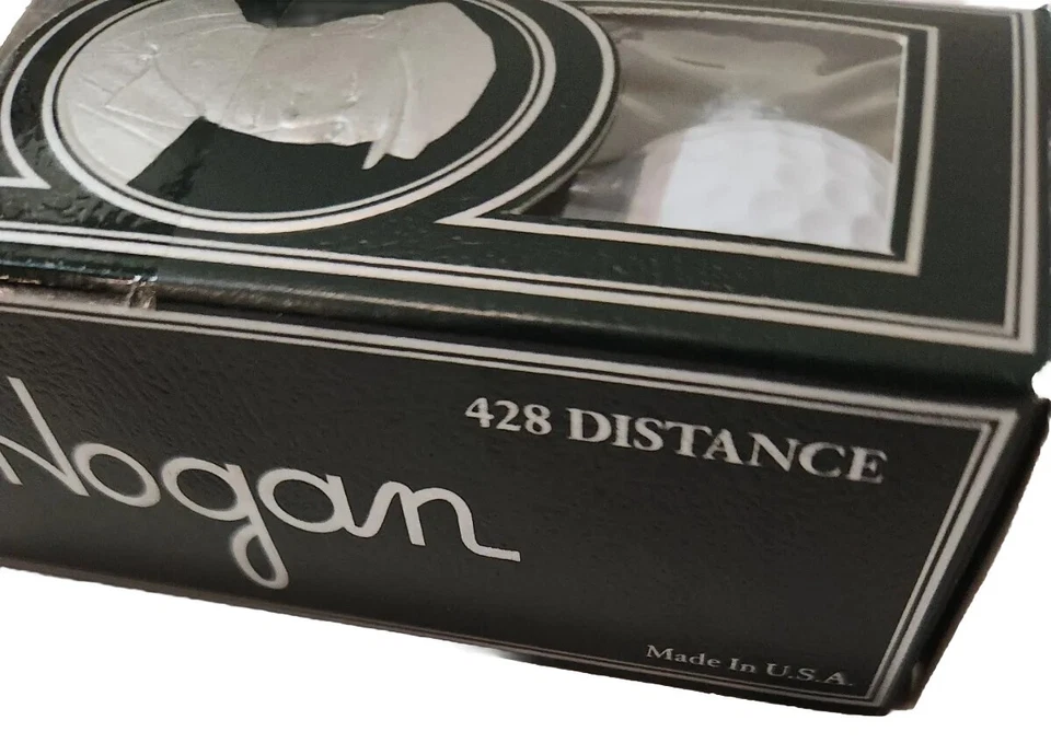 VINTAGE HOGAN Golf Balls 428 Distance 3 Pc triatomic blend RARE MADE IN THE USA - Image 3 of 4