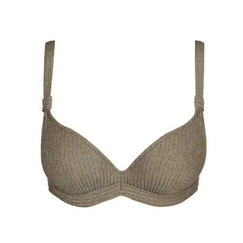 Marie Jo Swim Tinjis Golden Olive Bikini-Top Unterlegt Tiefdekolletiert SALE - Bild 9 von 10