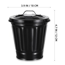 Doggie Poop Trash Can Outdoor Garbage Practical Waste Bin Office