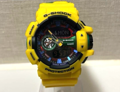 CASIO G-SHOCK GA-400-9AJF Men's Watch Hyper Colors Yellow CASIO G-SHOCK GA-400-9AJF Men's Watch Hyper Colors Yellow