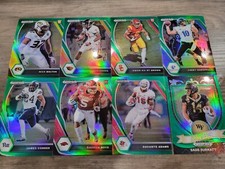 2021 NFL Prizm Draft Picks Green Wave Lot of 8. Base, Crusade, Rookies. 🔥
