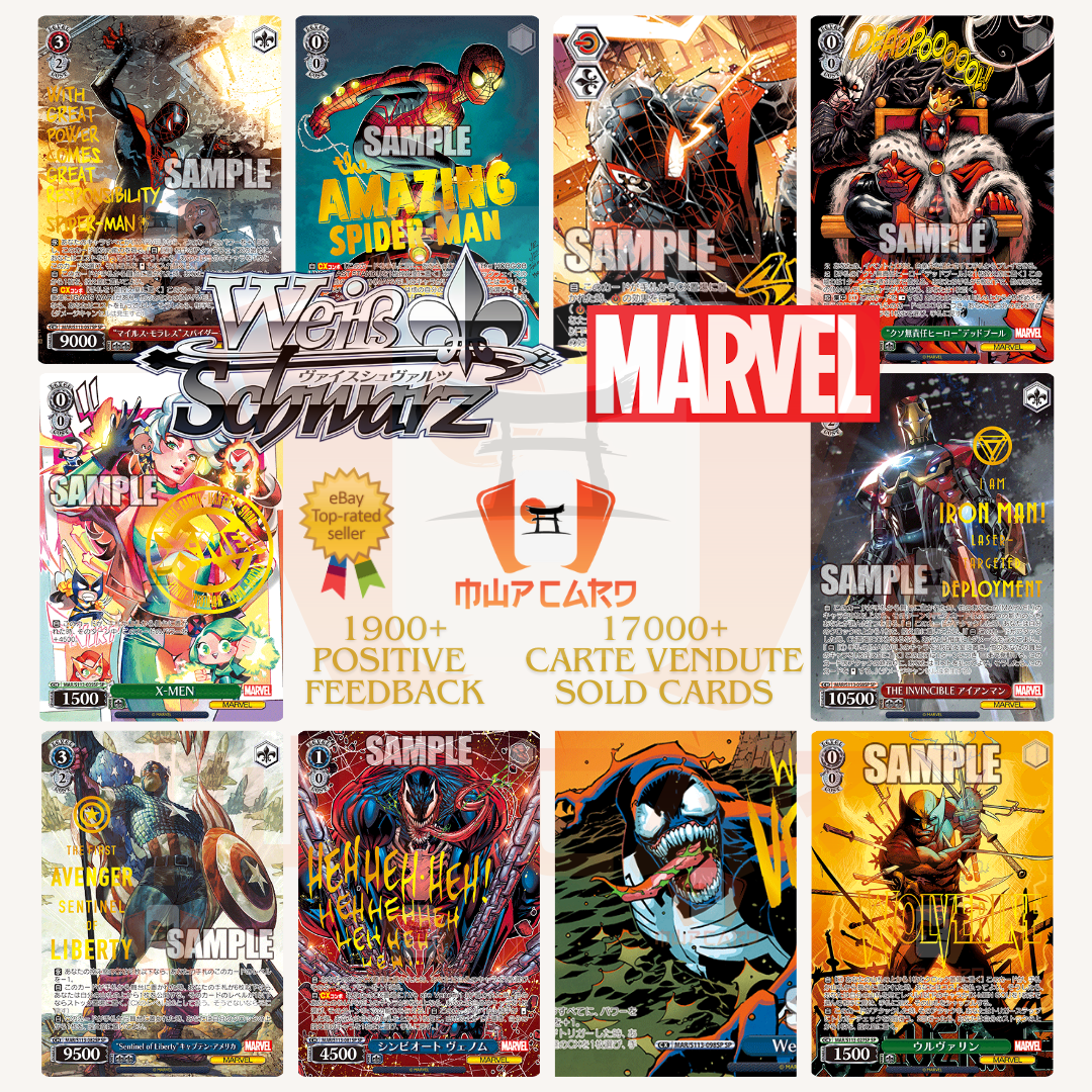 Weiss Schwarz Marvel Vol. 2 MAR/S113 ALL CARDS MR SR SP Japan Card