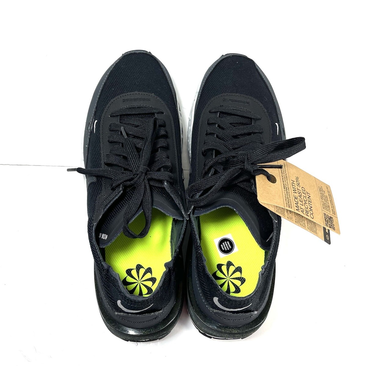 Men Size 9 Nike Waffle One Crater Black Grey Fog Sneakers Shoes DH7751-001 NIKE Waffle One Crater DH7751 001 - Shiekh main image 3