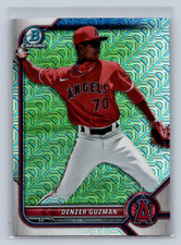 2022 Bowman #BCP-220 Denzer Guzman Chrome Prospect Mega Box Mojo Refractor