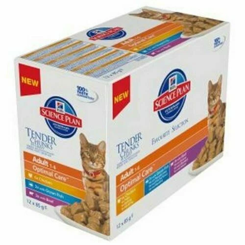 Nassfutter mit Huhn für erwachsene Katzen